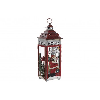 Farola Metal Rojo 90 cms