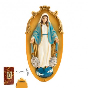 Virgen Milagrosa Placa...