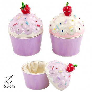 Caja Cupcake Metal - 9cms