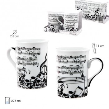 Mugs Set2 Música  - 275ml