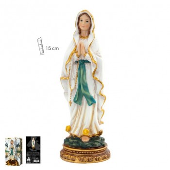 Virgen Lourdes - 15cms