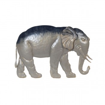 Elefante Metal Pared - 52 cms