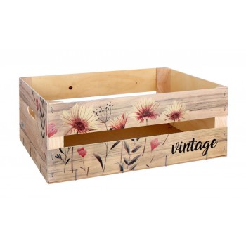 Caja Wood Vintage - 39 cms