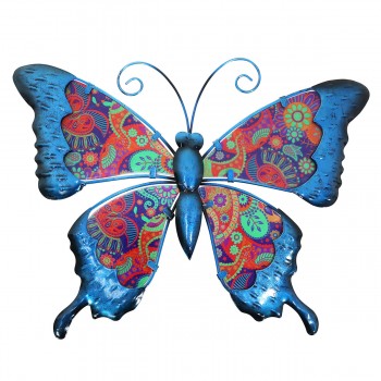 Mariposa Metal Cristal - 32cms