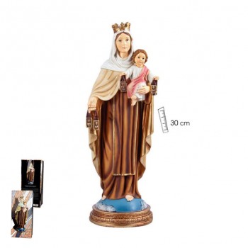 Virgen del Carmen 30cms figura