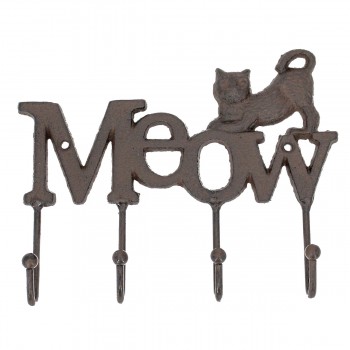 Colgador Gato Meow - 20 cms