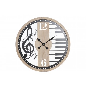 Reloj Hierro Nota - 60 cms