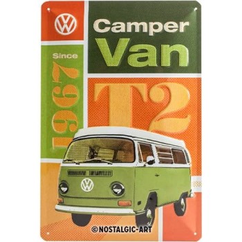 VW T2 Camper Van - Placa 20...