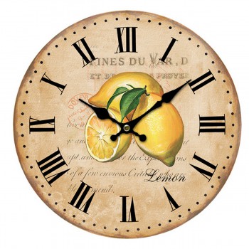 Reloj Limones - 34 cms