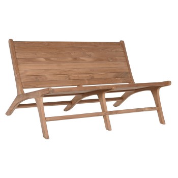 Banco Teca Natural - 120cms