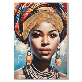 Cuadro Africana - 100 cms