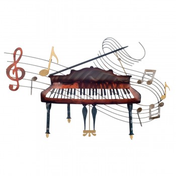 Piano Adorno Pared - 93cms