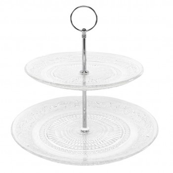 Frutero/pastelero Cristal -...