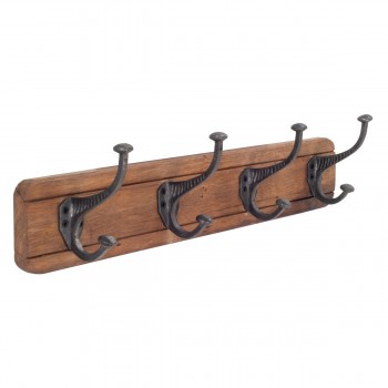 Perchero 4 pomos - 55cms